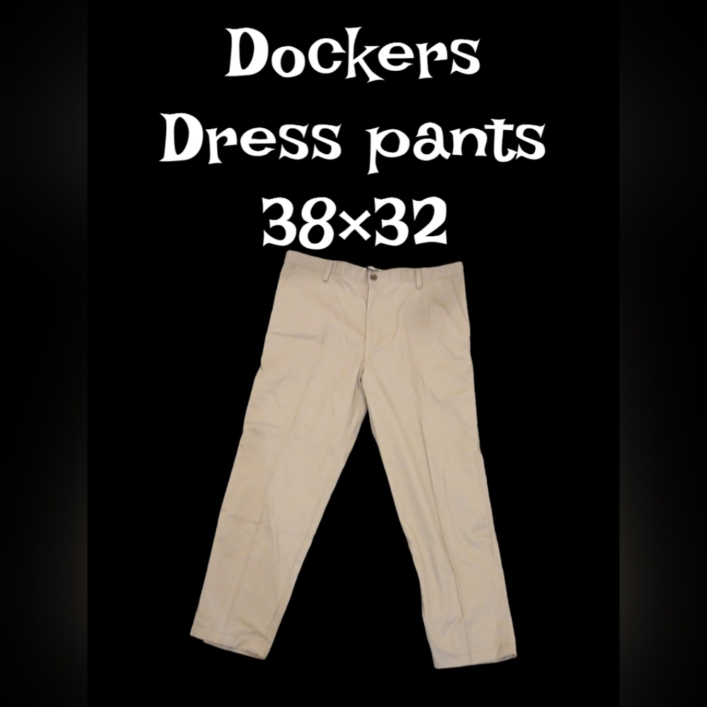 Dockers Beige Dress Pants 38x32